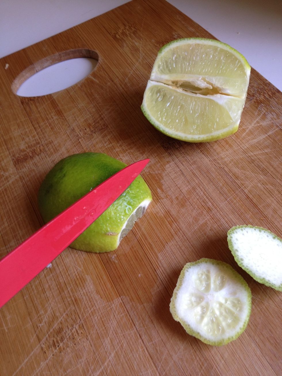 Cut slices. Any width you like.