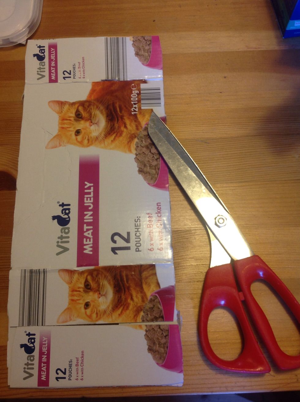 Cut some card to a size that will cover your picture.