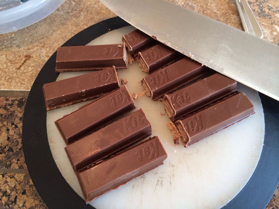 Cut some in half. Sneak a few bites yourself...I won't look!!