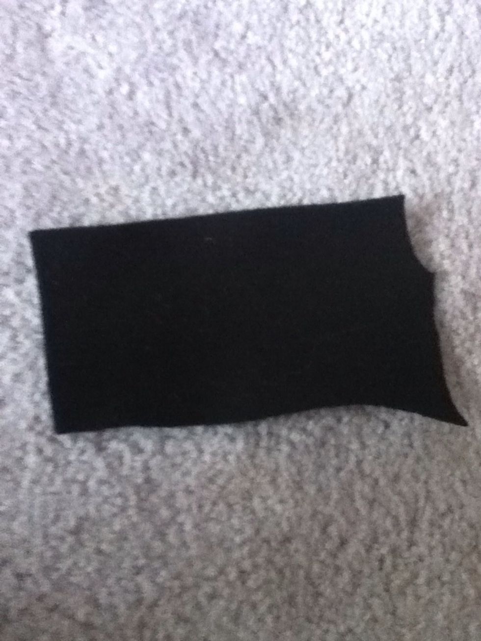 Cut the aforementioned strip into smaller rectangles.