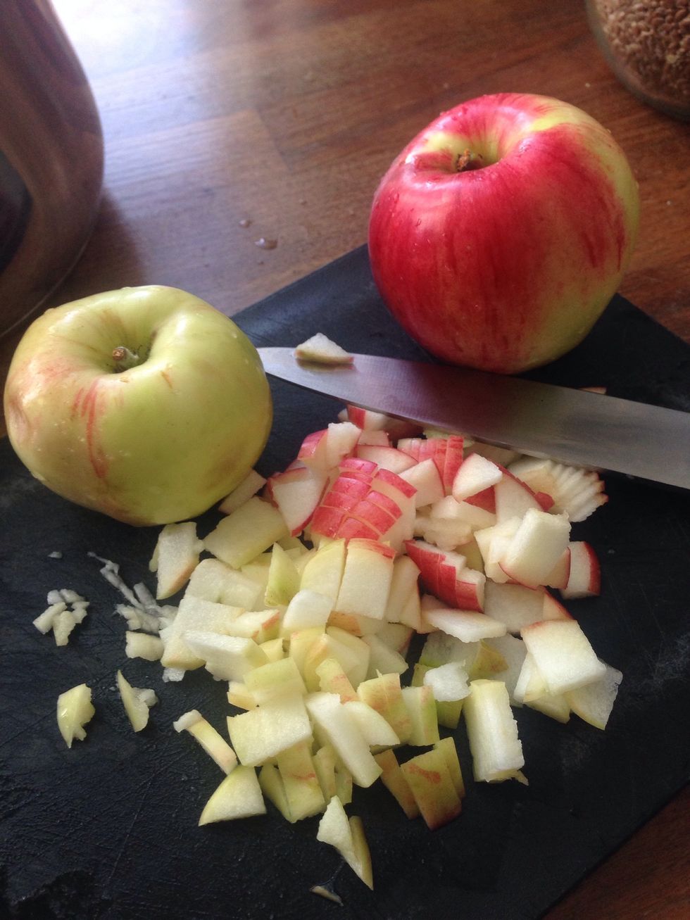 Cut the appels