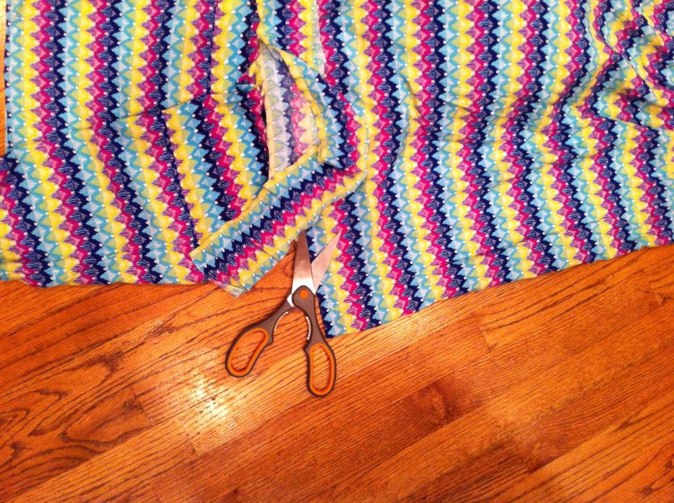 Cut the bottom off of 1 dress =O