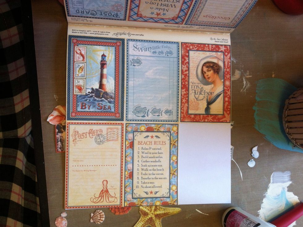 Cut the bottom right card out of an 8x8 stack.