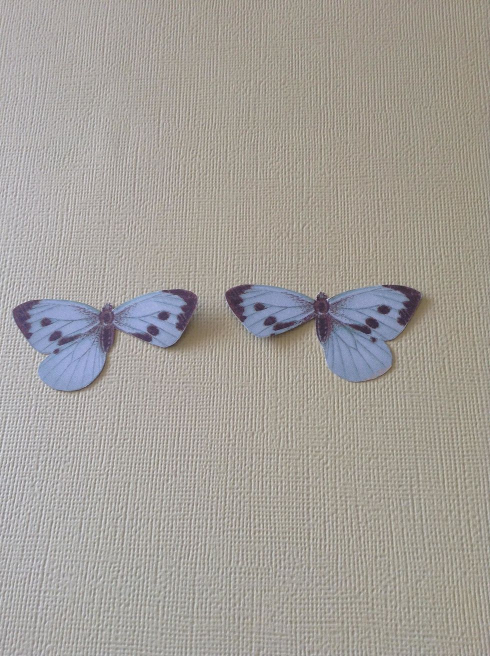 Cut the butterflies like these