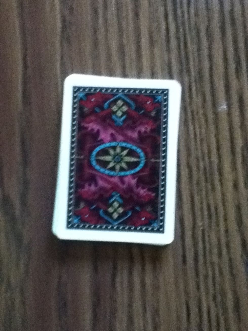 Cut the cards.