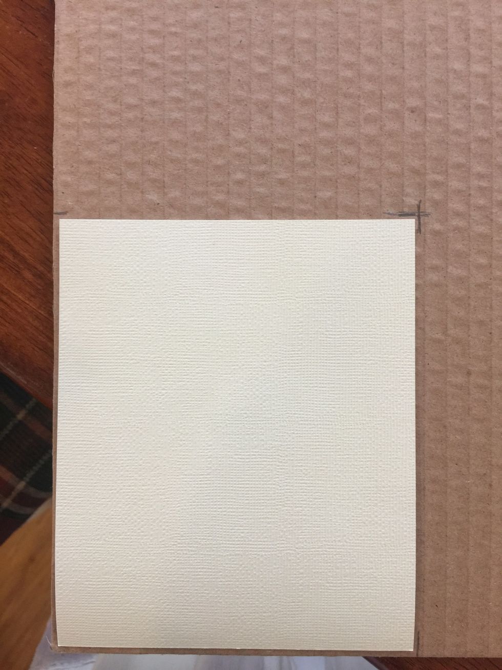 Cut the covers just a little larger than the pages