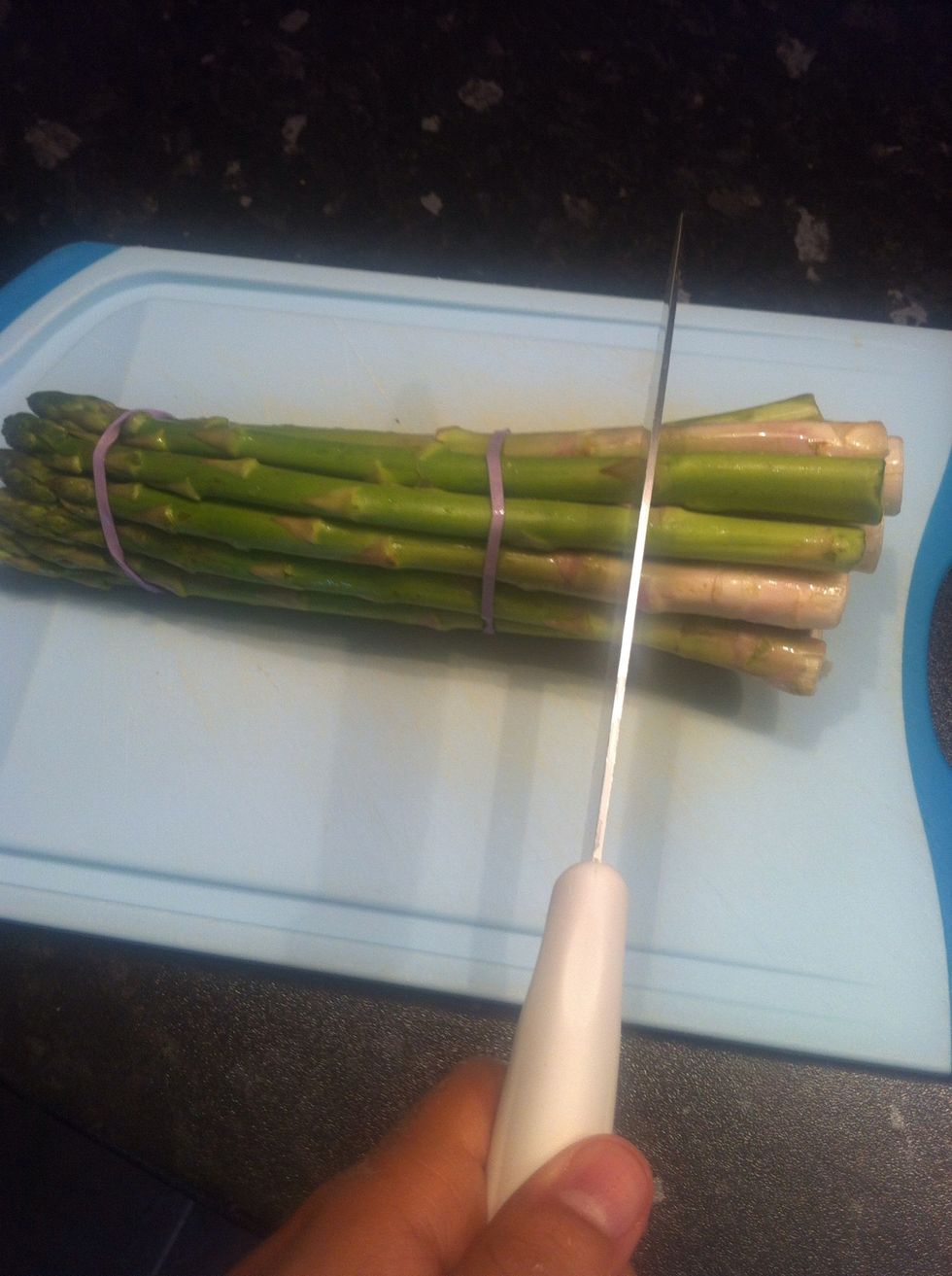 Cut the end cause it's hard