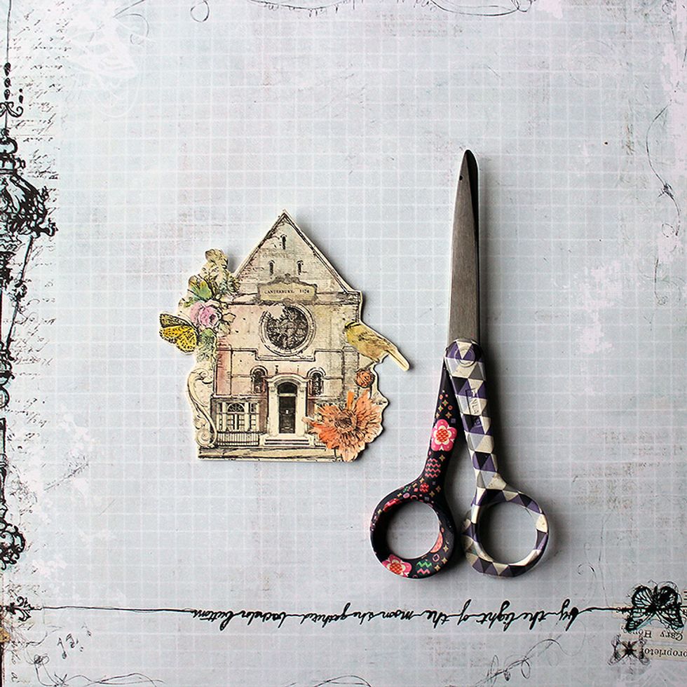 Cut the images out. Psst: You don't have to be too precise.