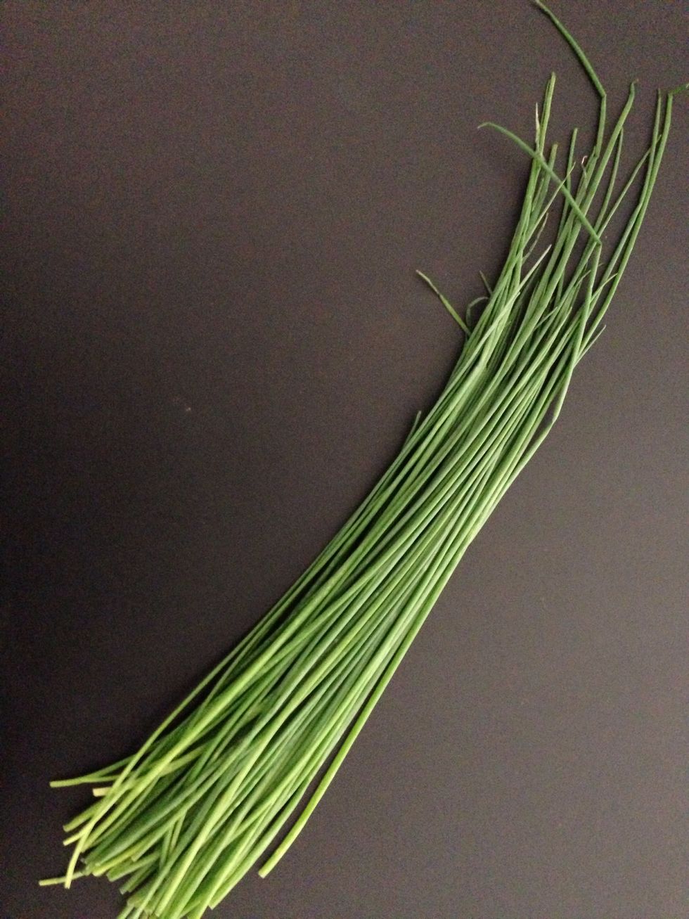 Cut the it the chives