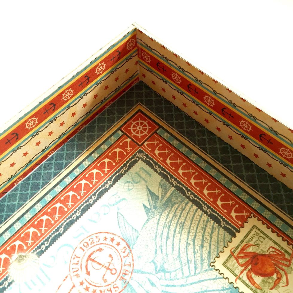 Cut the little excess of the length of cardboard before glue all the pieces. It depends of how thick is the one you use.