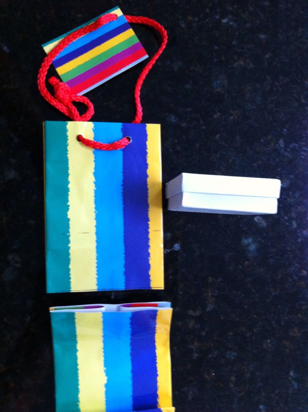 Cut the off bottom off bag at this position.