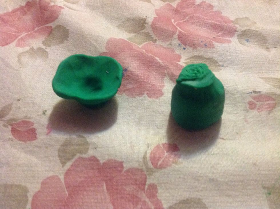 Cut the part underneath .