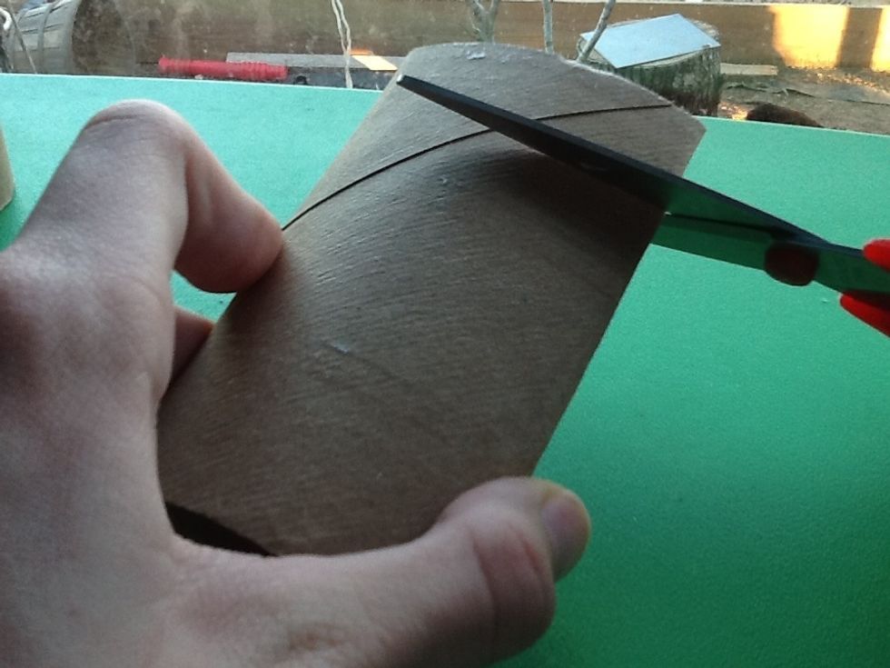 Cut the roll the length you want