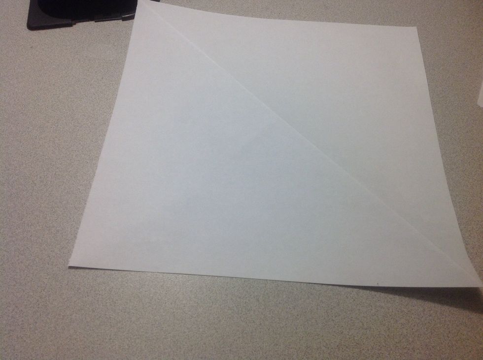 Cut the sheet like that so the shape is in a perfect square