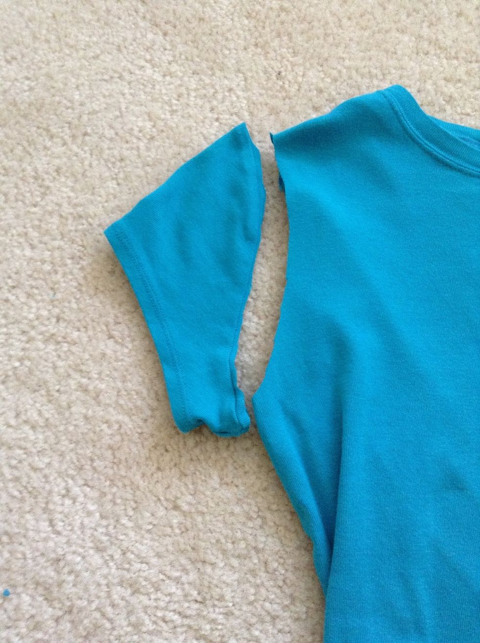 cut the sleeves if desired