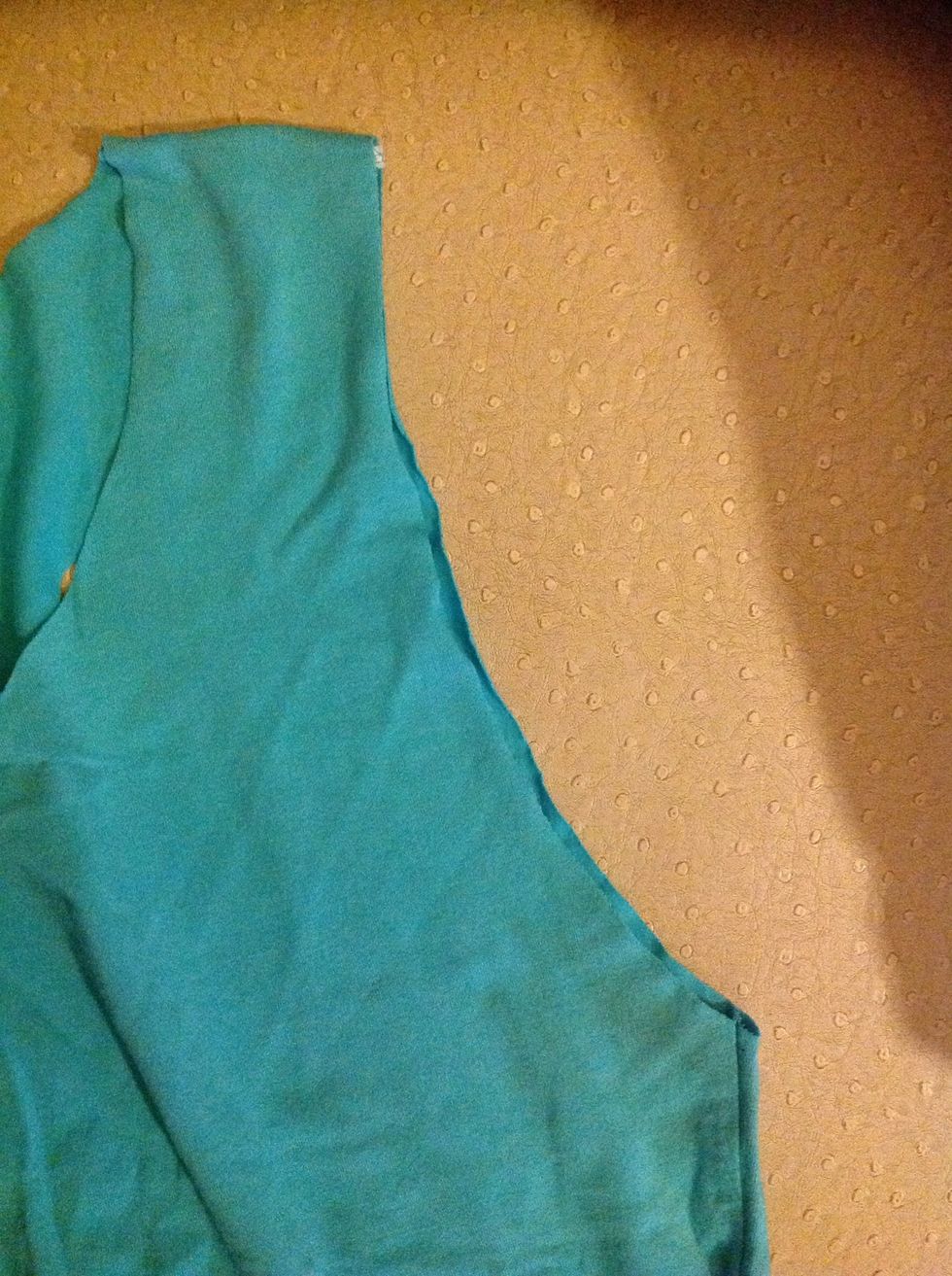 Cut the sleeves