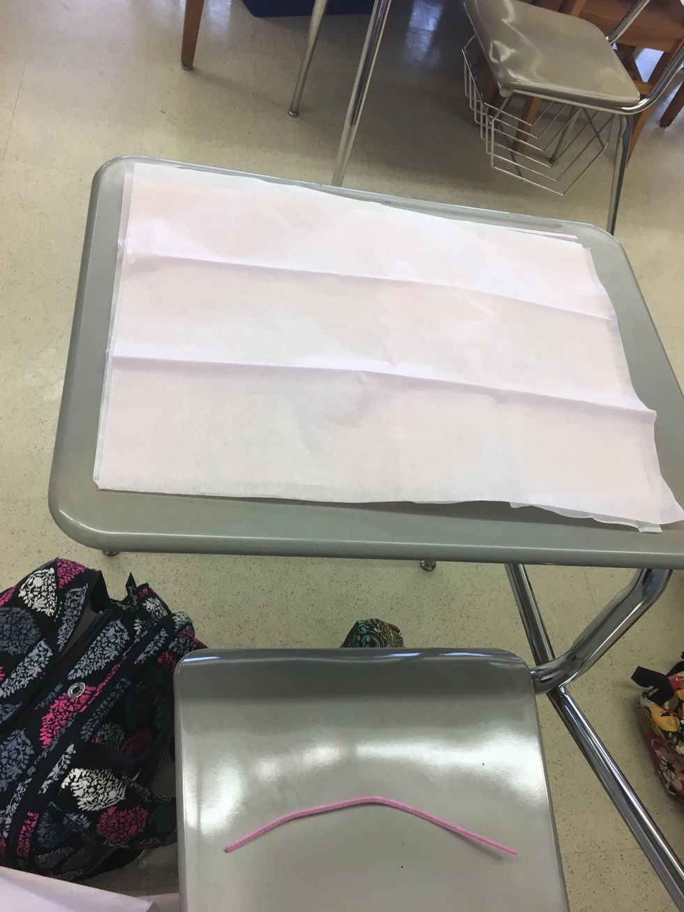 Cut the stack in half