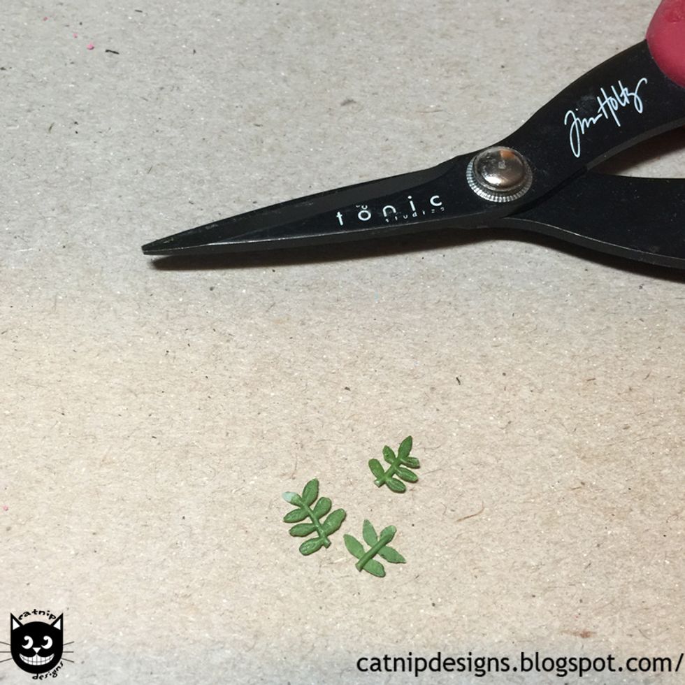 Cut the tips off of it...