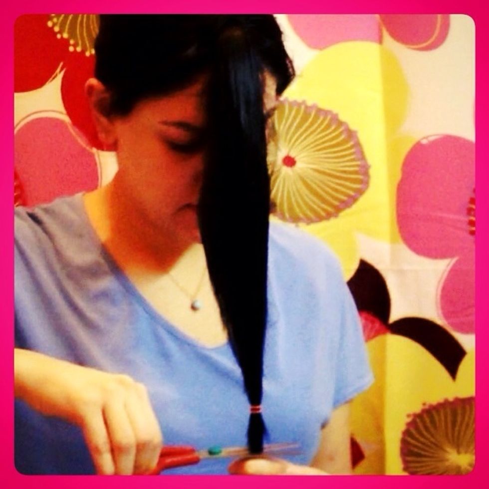 Cut the unwanted parts. \u2702