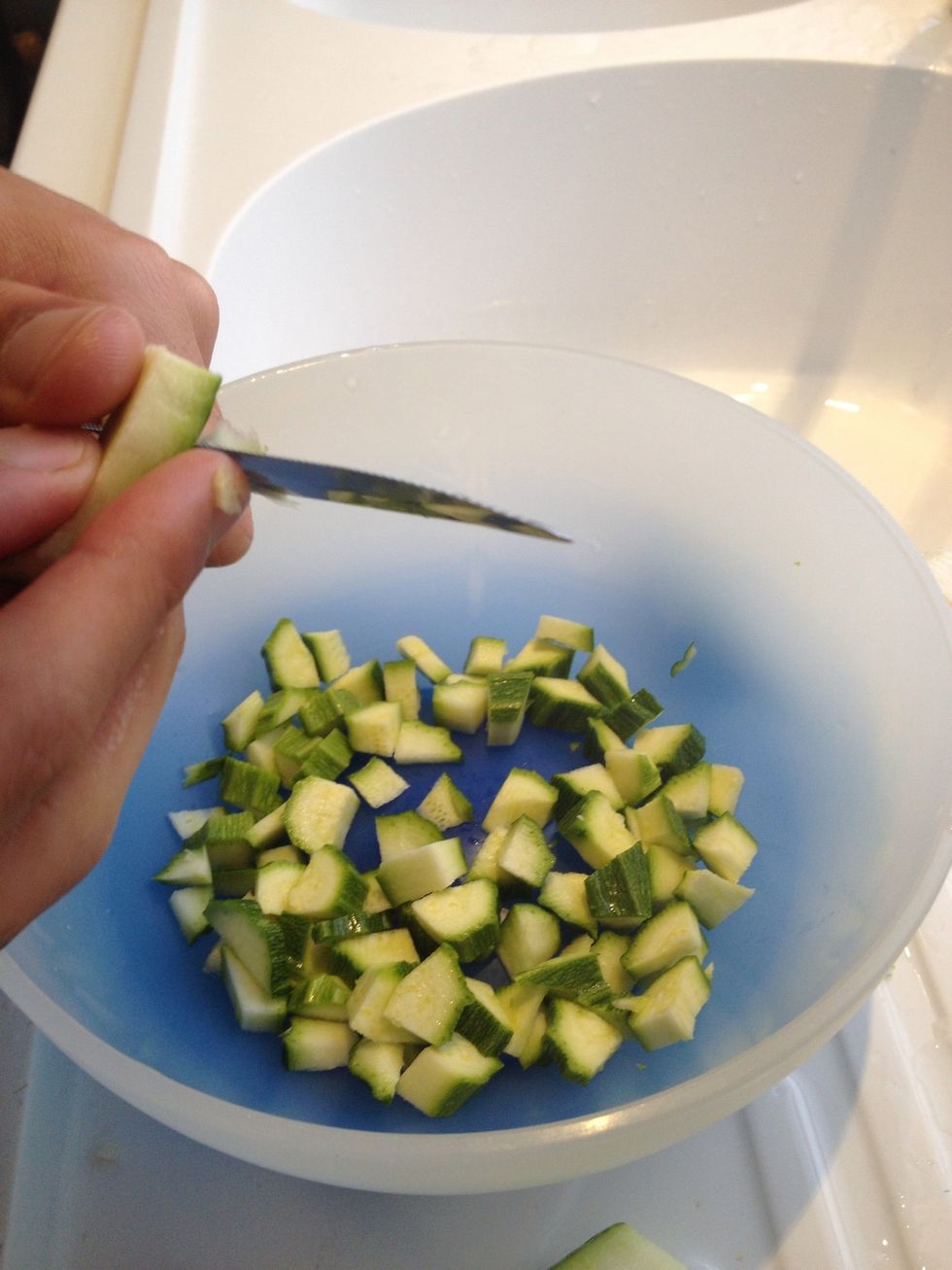 Cut them in cubes