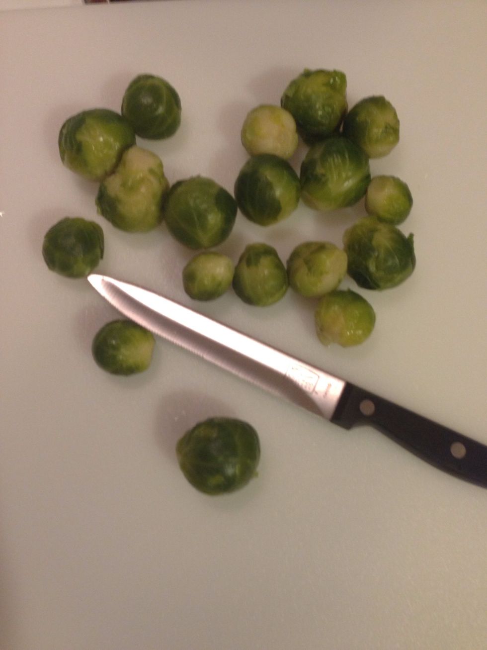 Cut them in half or quarters