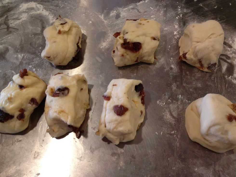 Cut them into 14 pieces