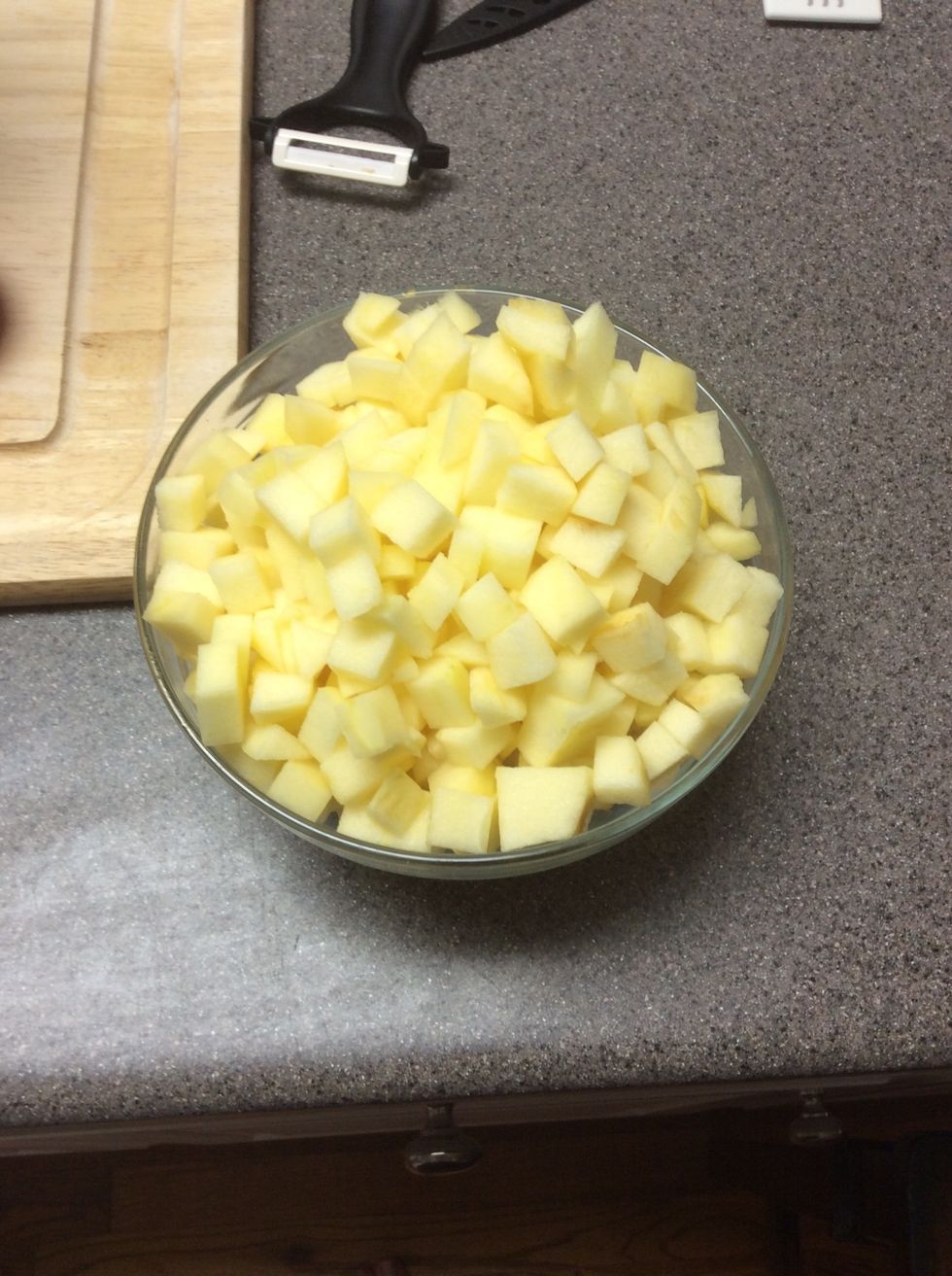 Cut them into bite size pieces