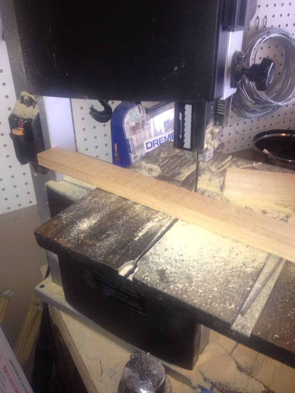 Cut them roughly 9" long