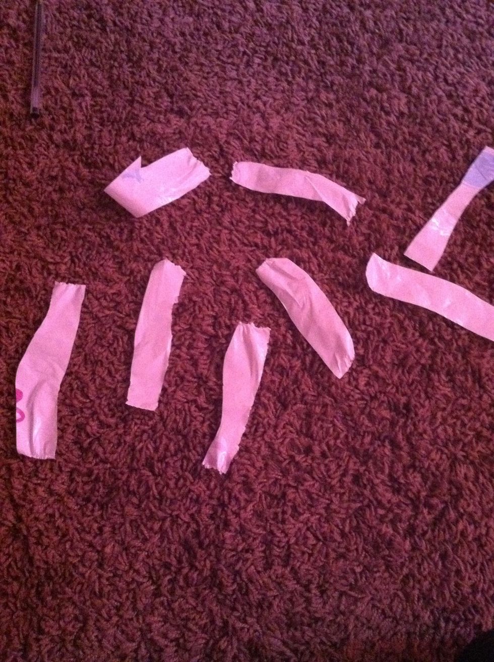 Cut those halves in half