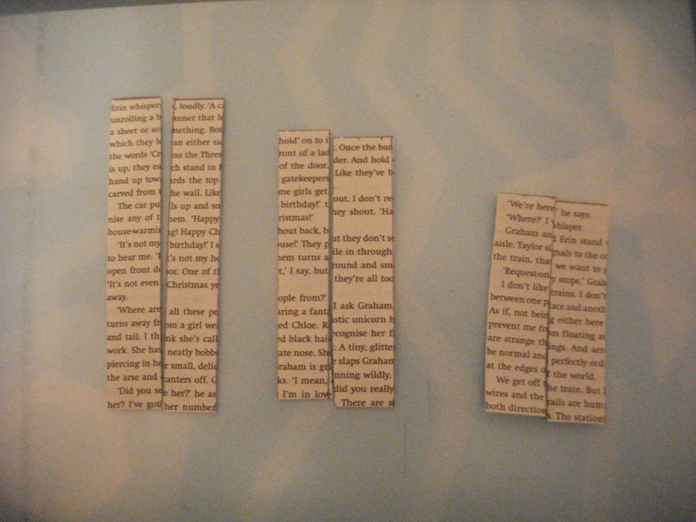 Cut those out, and now you have your 6 pieces.