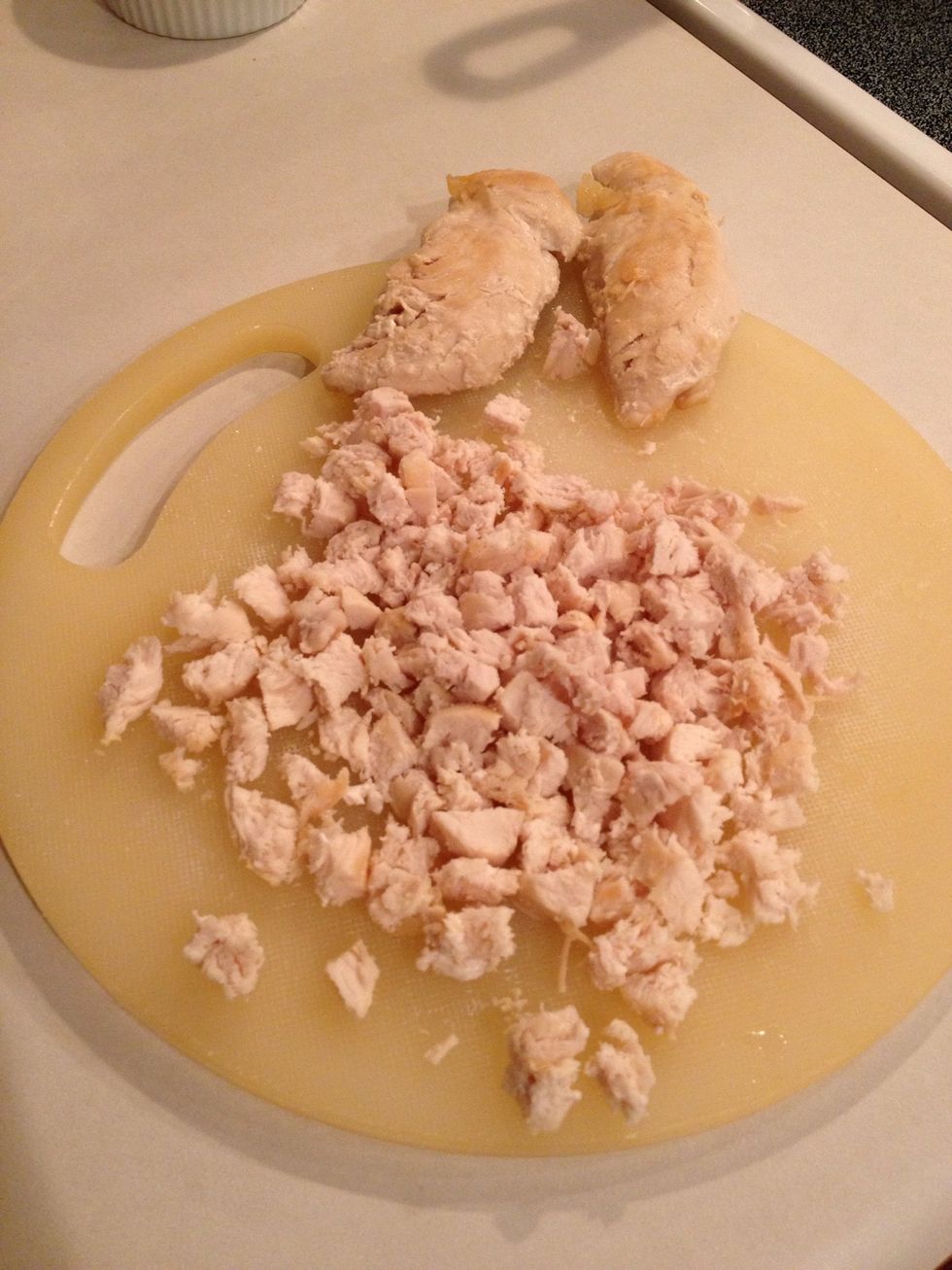 Cut up your chicken.