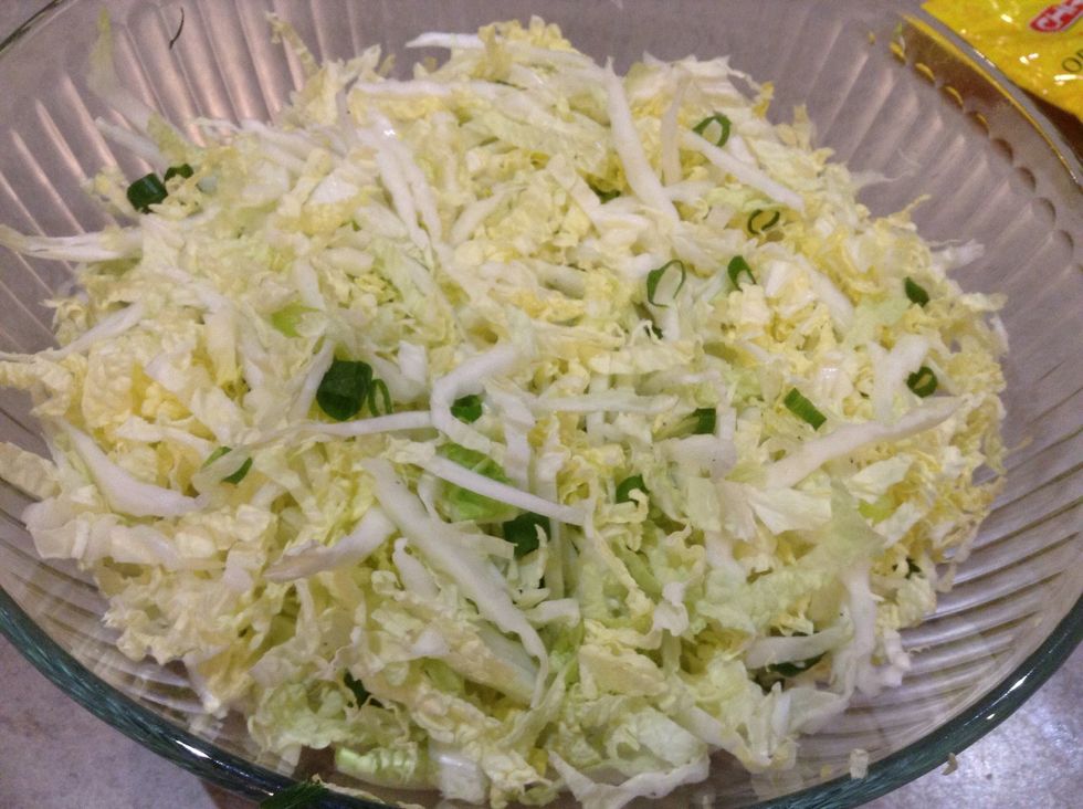 Cut up your shallots and add them in too