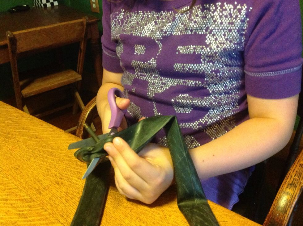 Cut valve off inner tube