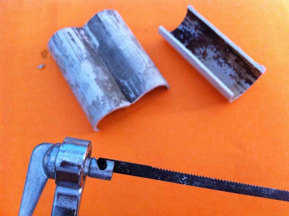 Cut water pipe as a size what you want to create this