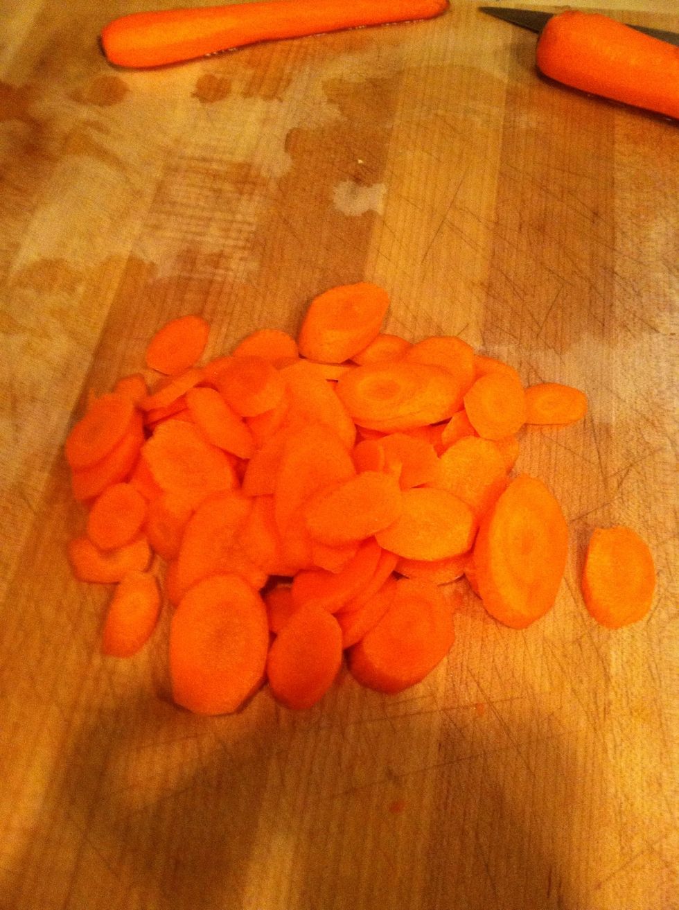 Cut your carrots