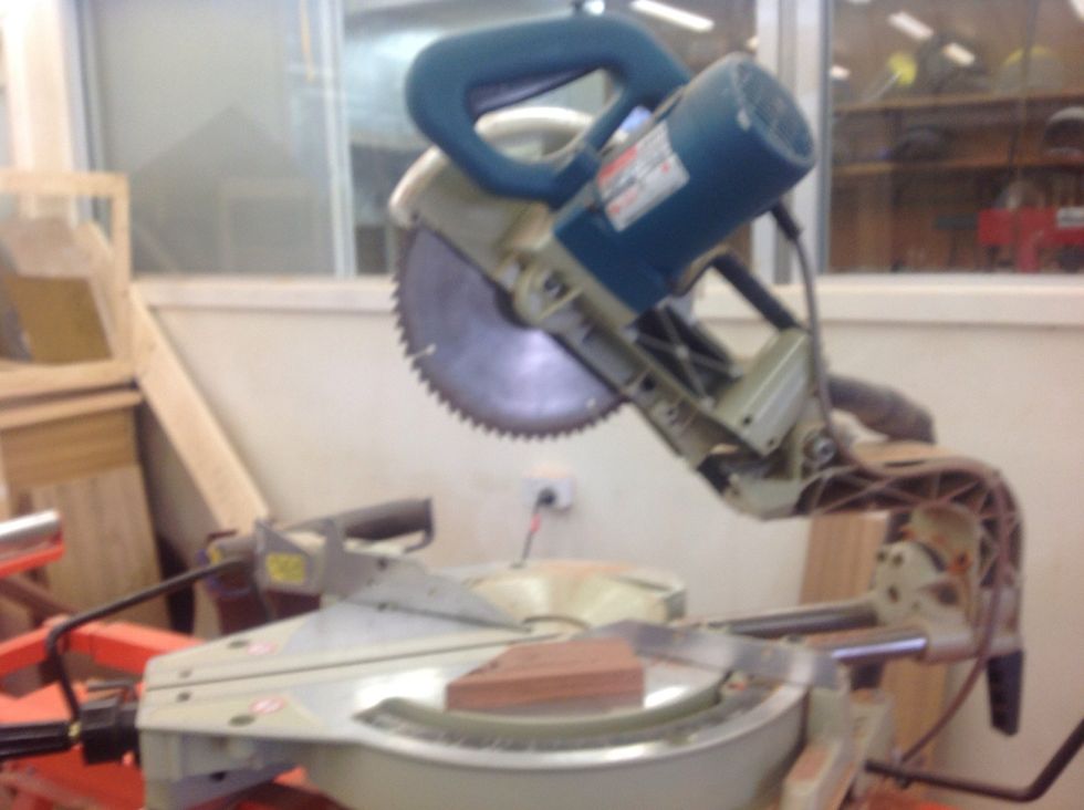 Cut your end of your board so it looks like...