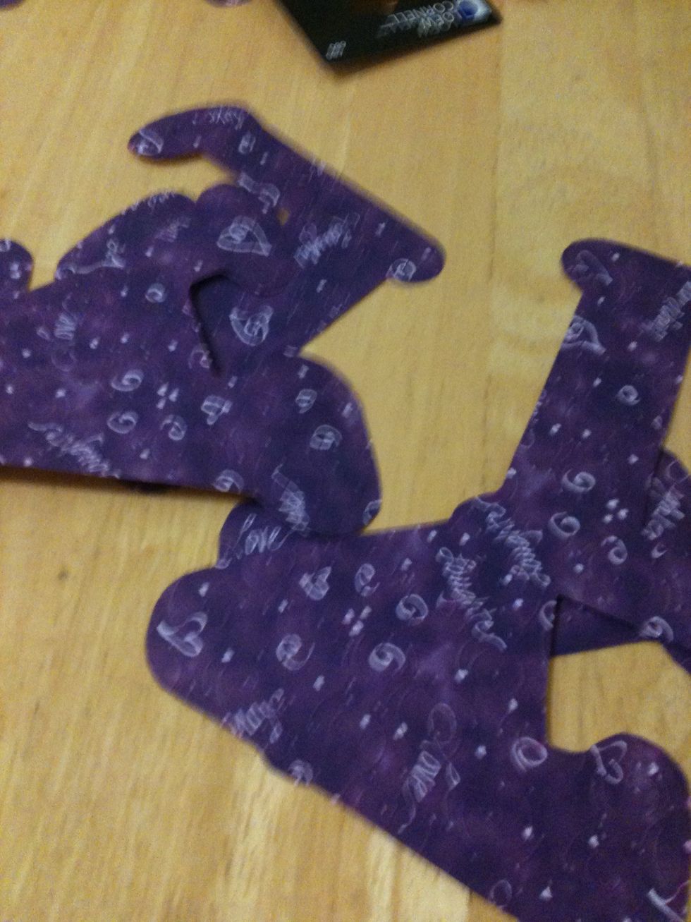 Cut your letters out