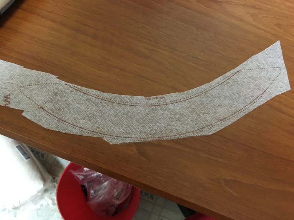 How to use the quiltsmart double wedding ring interfacing B+C Guides