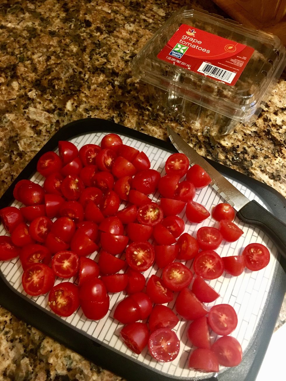 Cut your tomatoes
