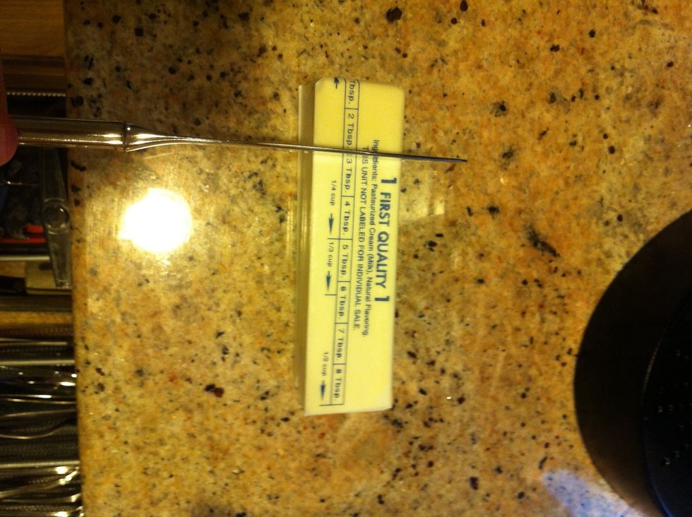 Cut yourself 2 tbsp butter