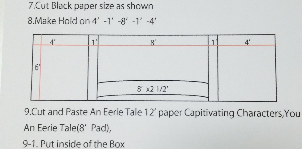 Cutting size for right side door