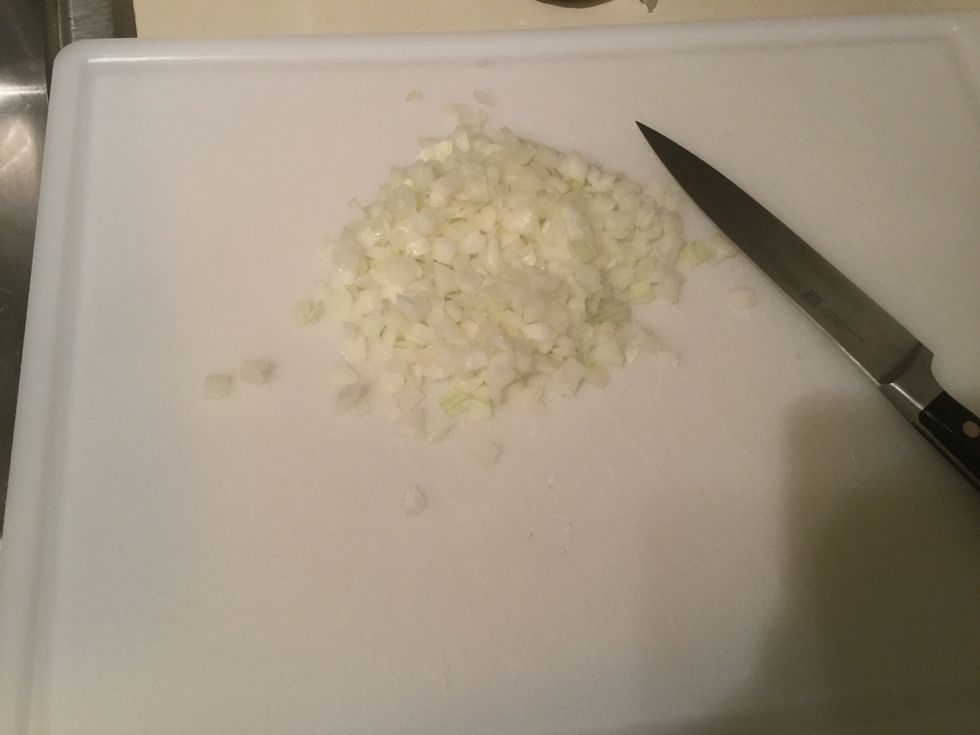 Cutting up my onions