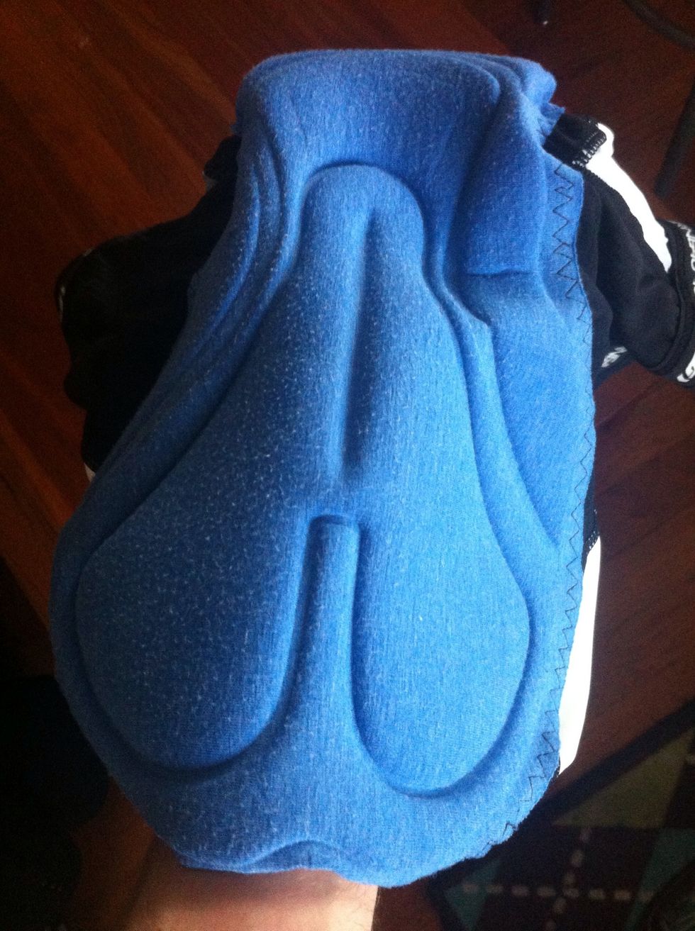 Cycling bibs are not just for style. They are padded on the inside to protect from hard bumps and chafing. Wear them commando-style for maximum benefit.