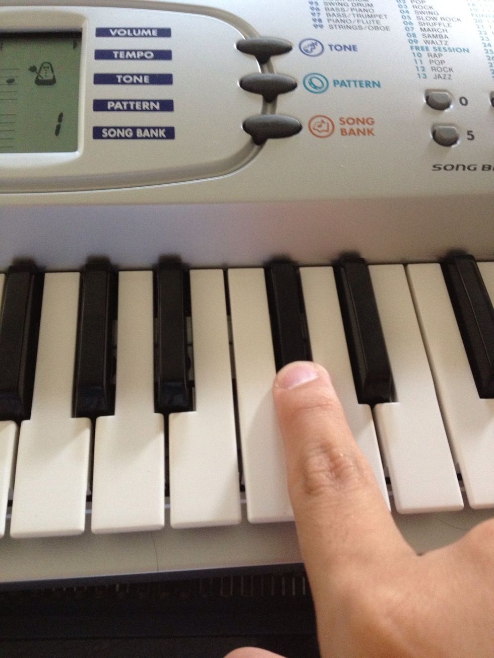 D flat again on the 4th