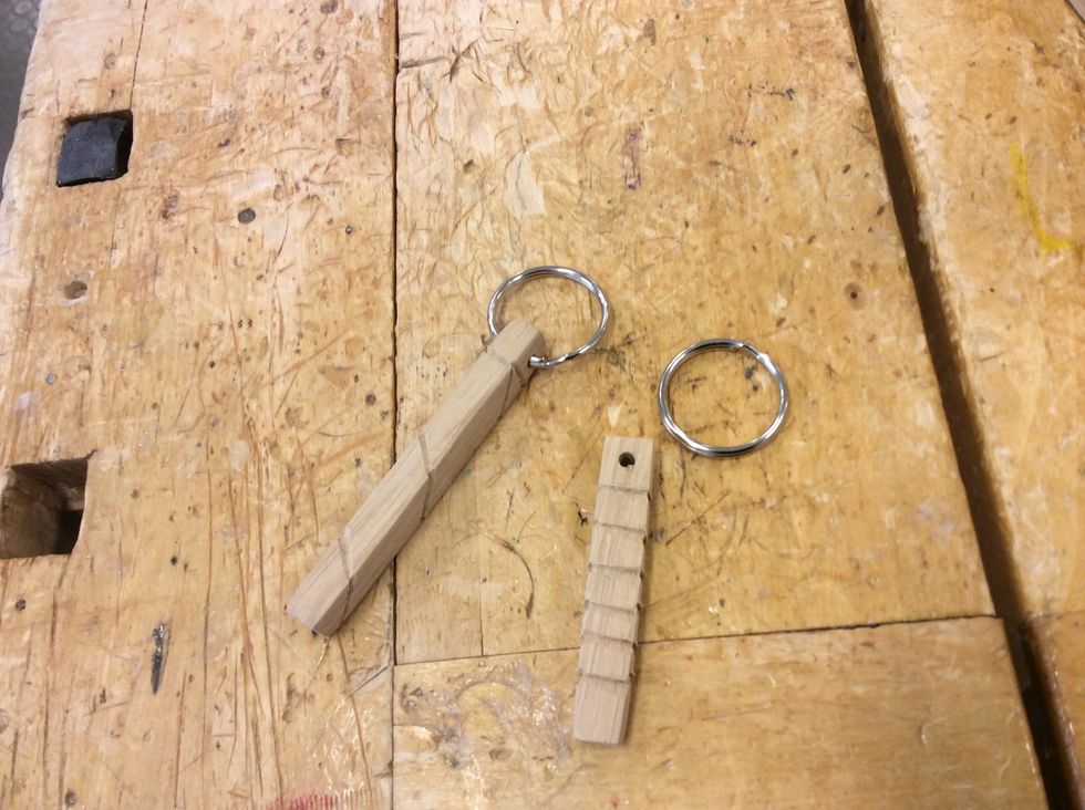 Dags att tr\u00e4 p\u00e5 nyckelringen
