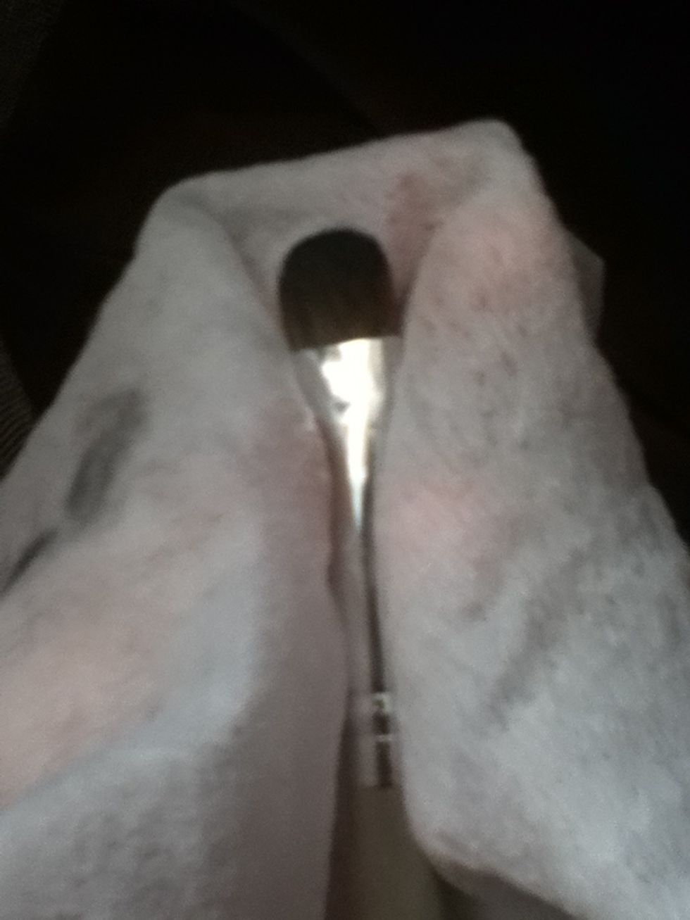 Dampen brush
