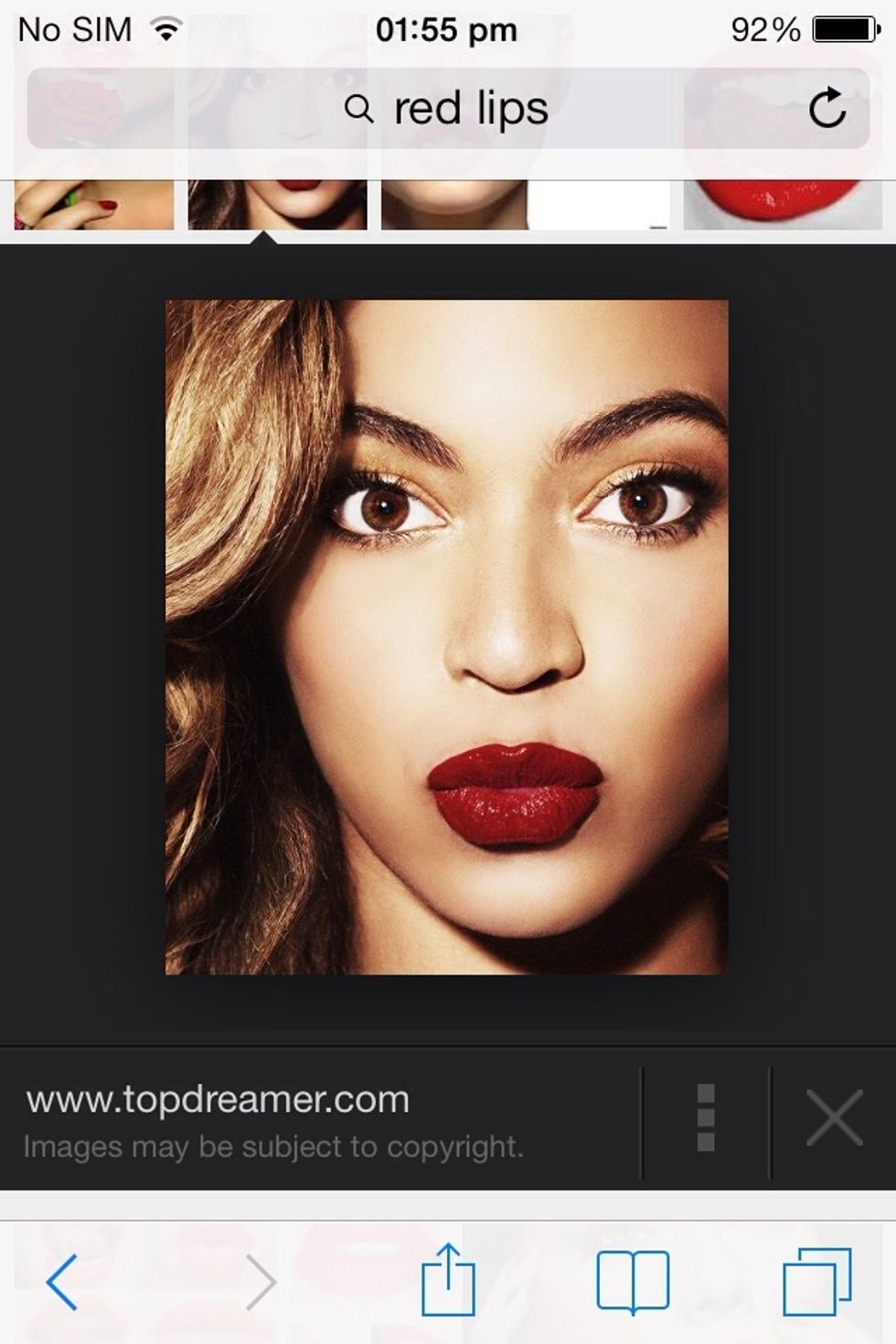 Dark colours usually compliment darker skin tones because they complete the dark look