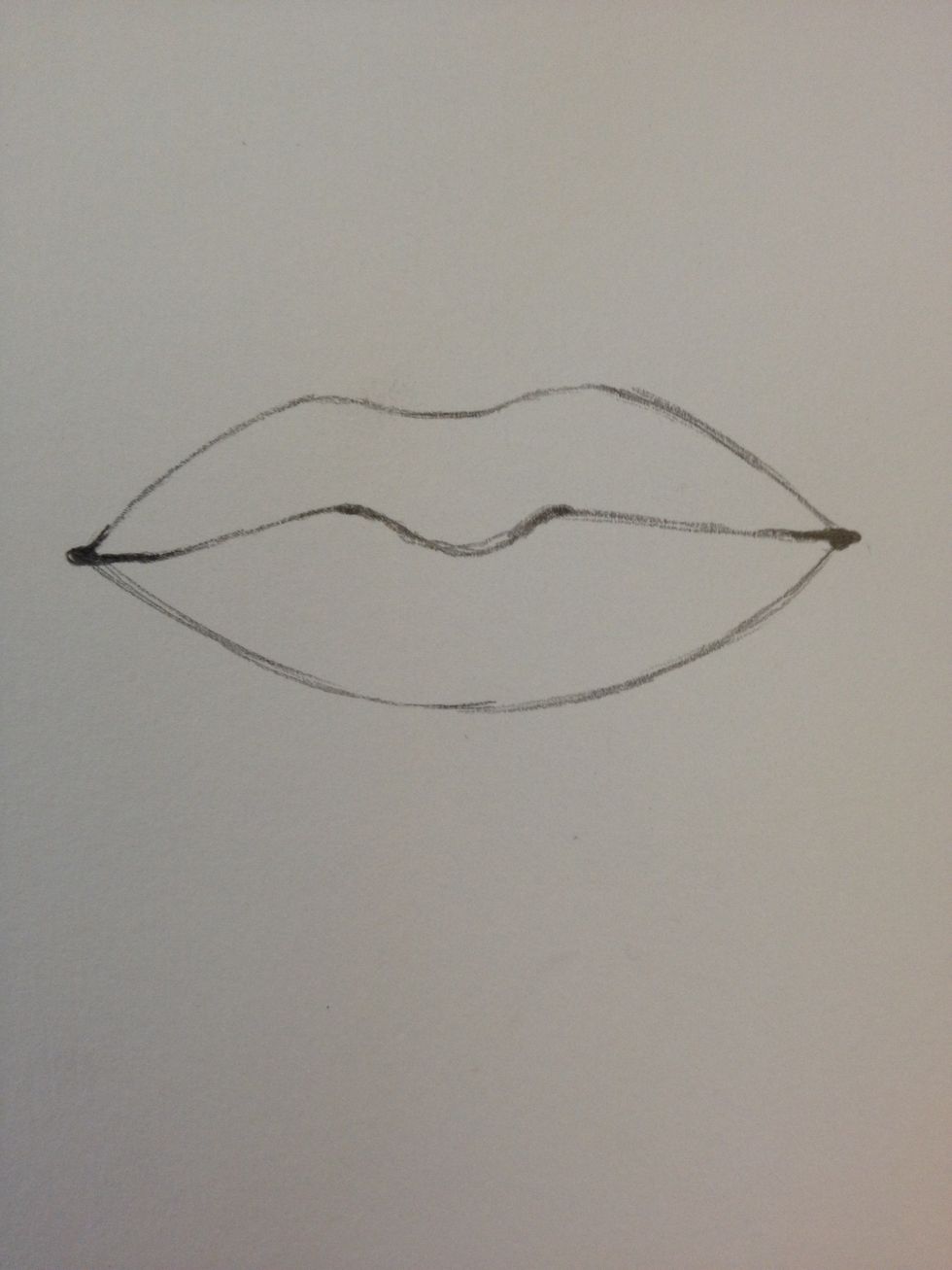 Darken and extend the outer dots.