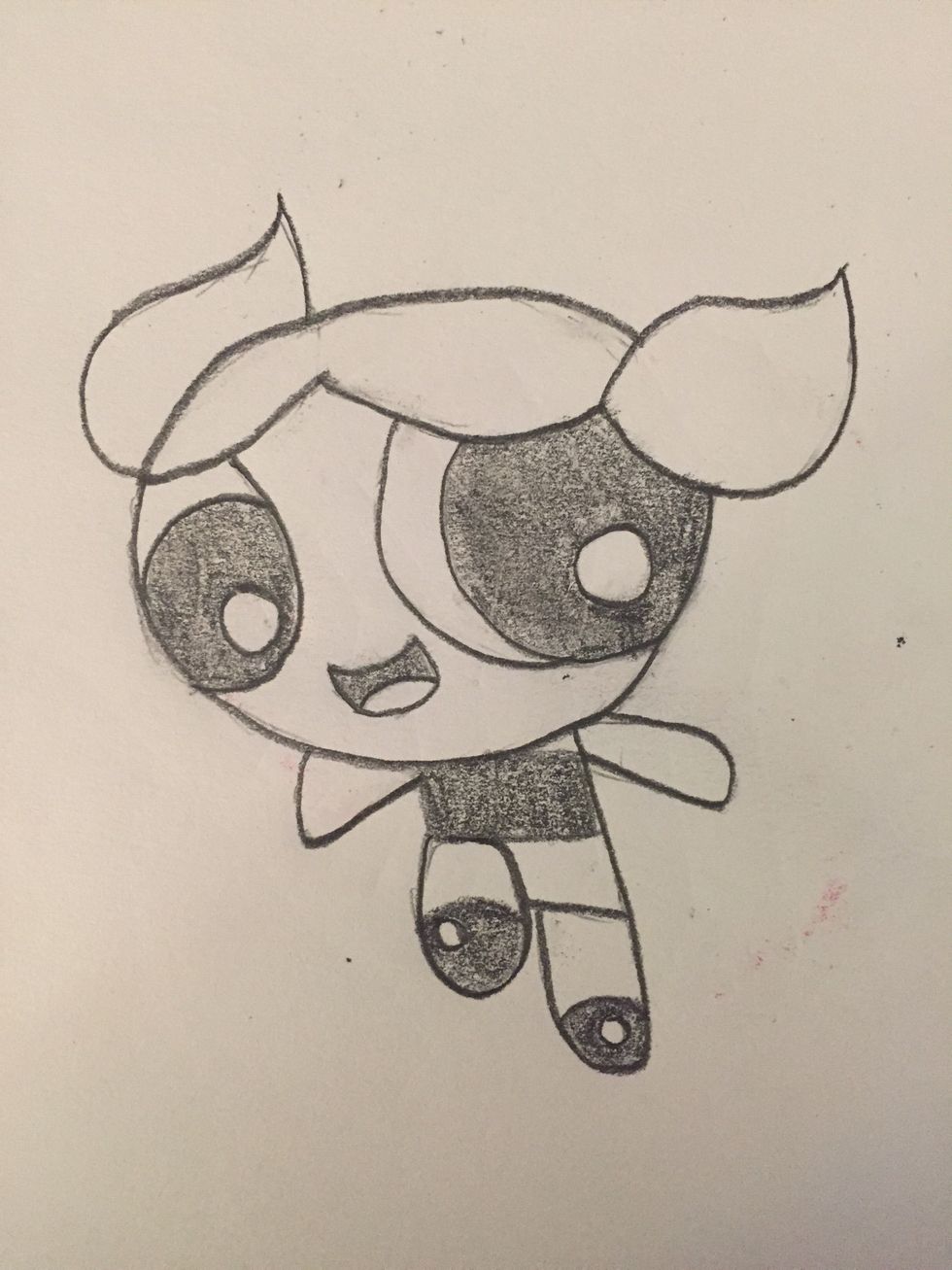 How to draw bubbles the powerpuff girl - B+C Guides