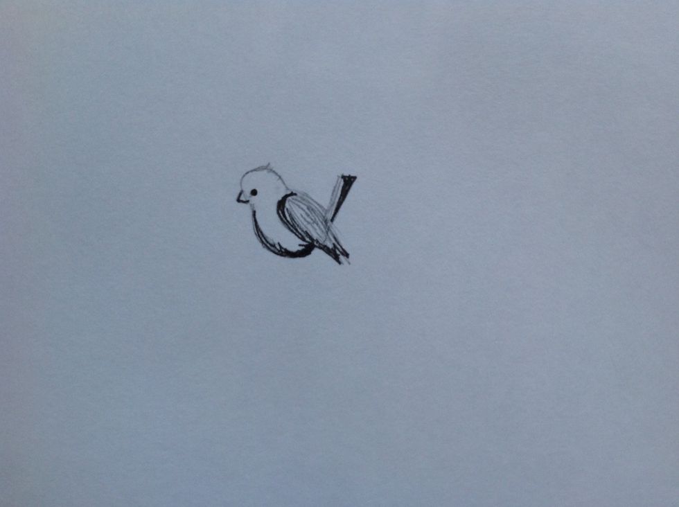Darken it up with a pen